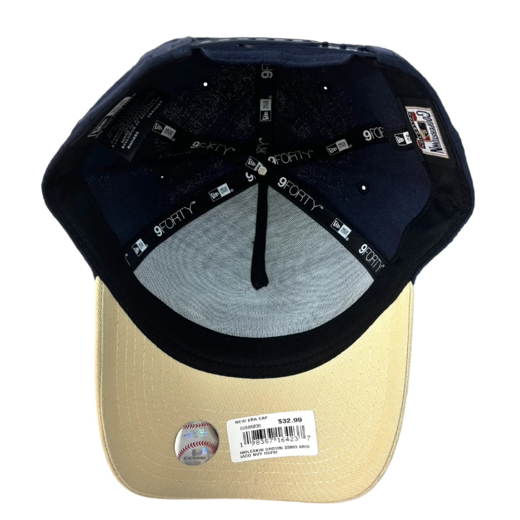 NEW ERA Arizona Diamondbacks Moleskin Crown 9FORTY Adjustable Cap - Navy