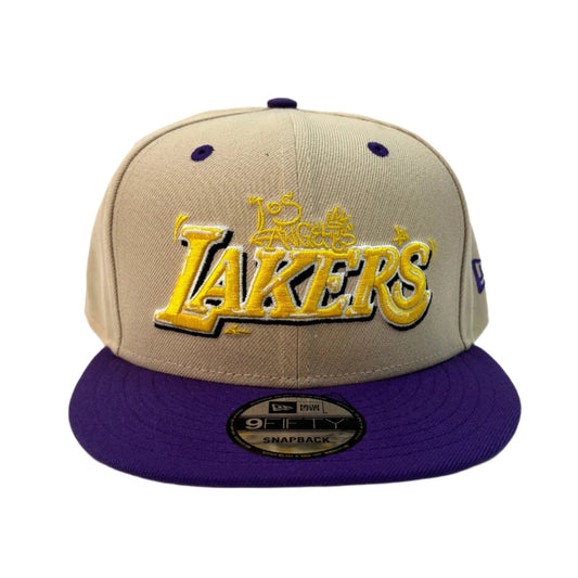 NEW ERA Los Angeles Lakers Team Art 9FIFTY Snapback