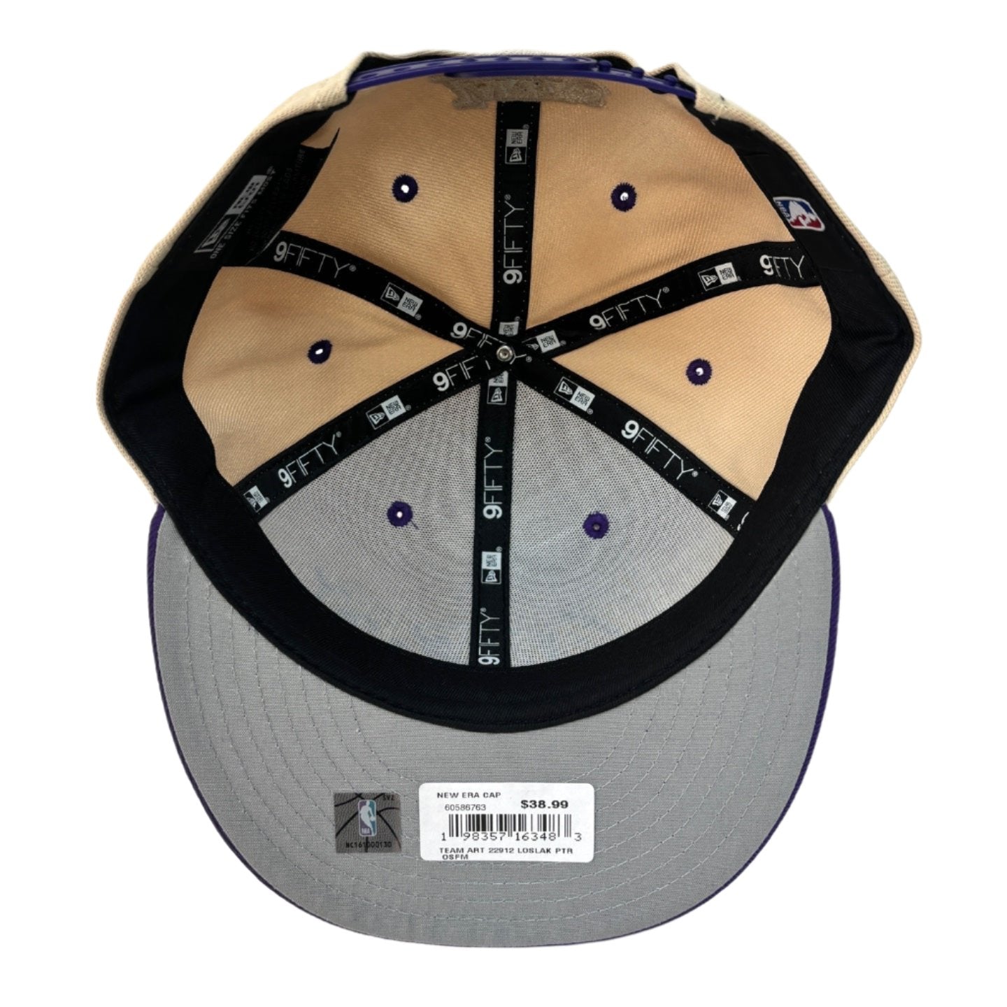 NEW ERA Los Angeles Lakers Team Art 9FIFTY Snapback