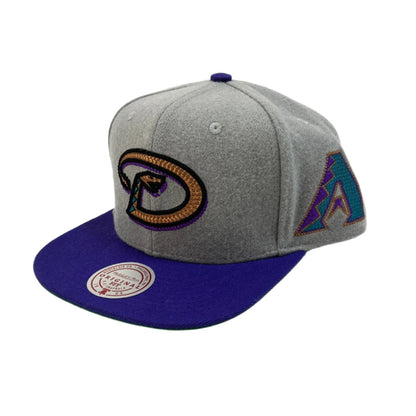 MITCHELL & NESS Arizona Diamondbacks Melt Stitch Snapback Hats