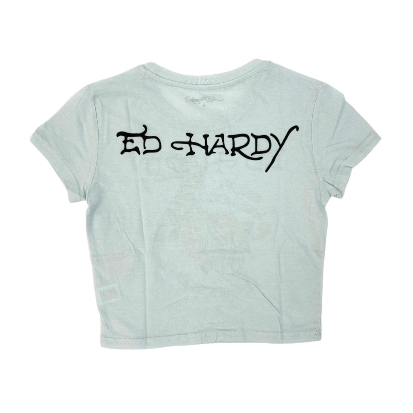 ED HARDY Women Once Wounded Baby Tee