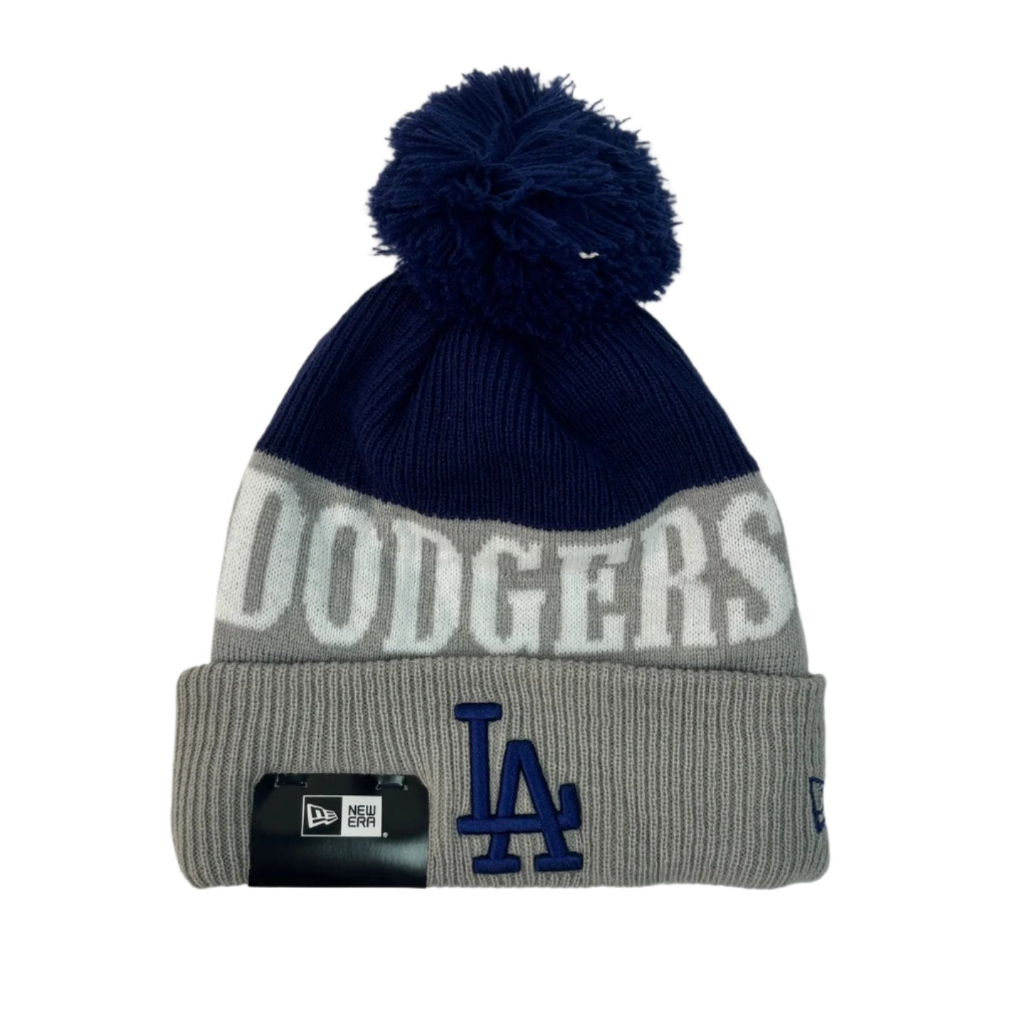 NEW ERA Los Angeles Dodgers Shaded Pom Knit Beanie