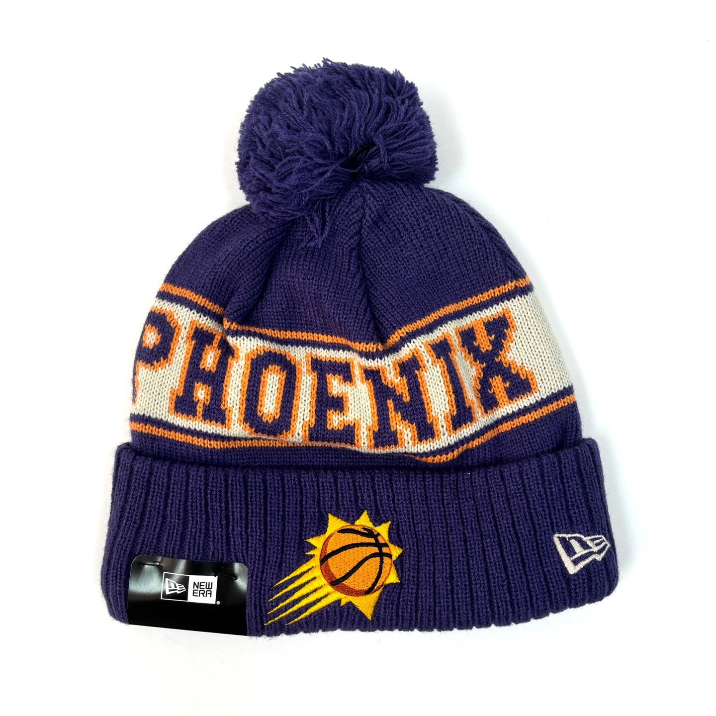 NEW ERA Phoenix Suns Retro Pom Knit Beanie