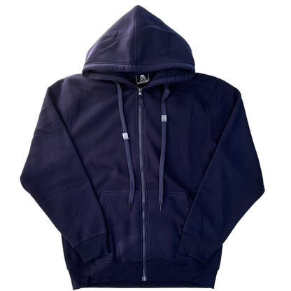 Basic Zip Up Fleece Hoodie Jacket