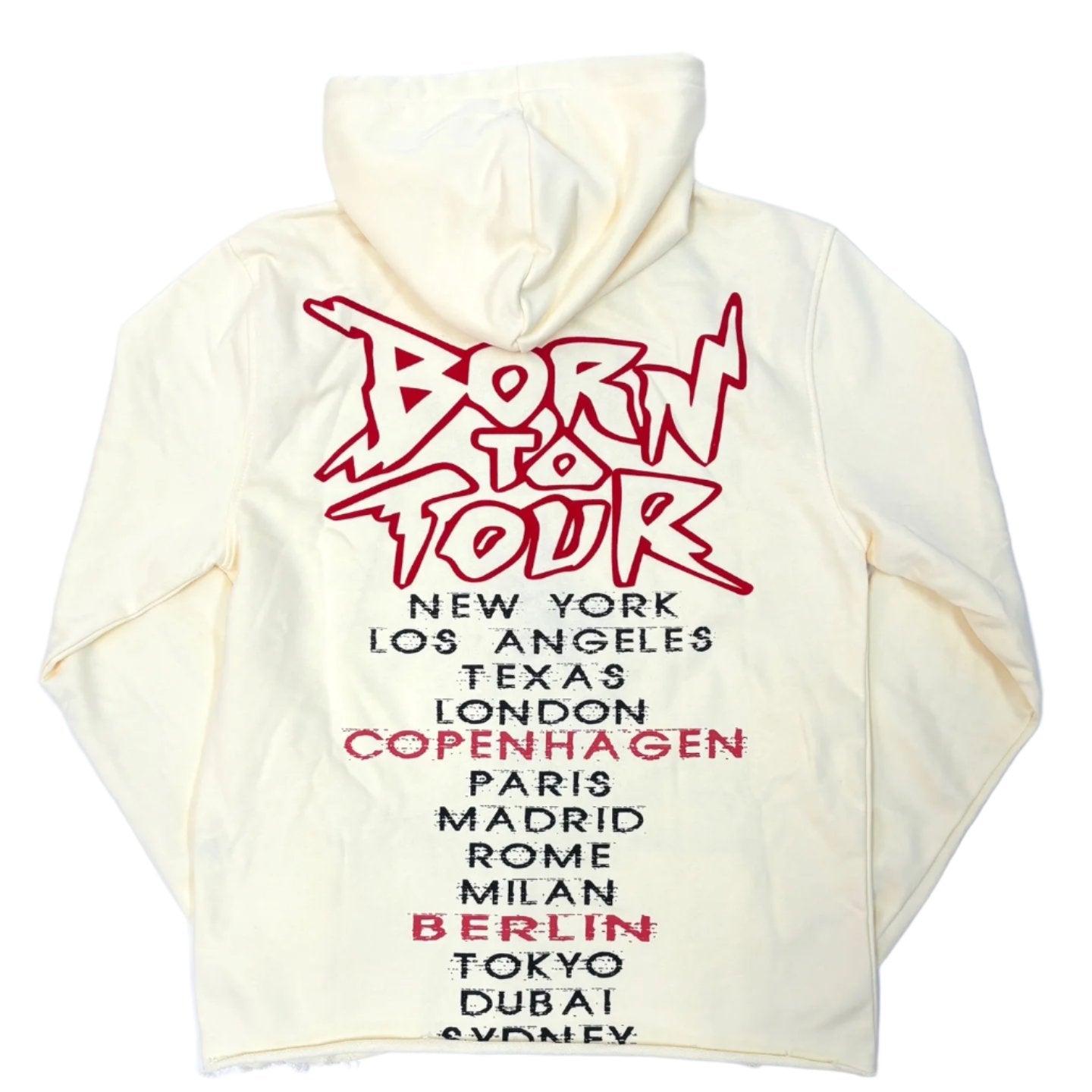 ‘Live Free’ on sale Mens Fashion Detailed Hoodie by BKYS