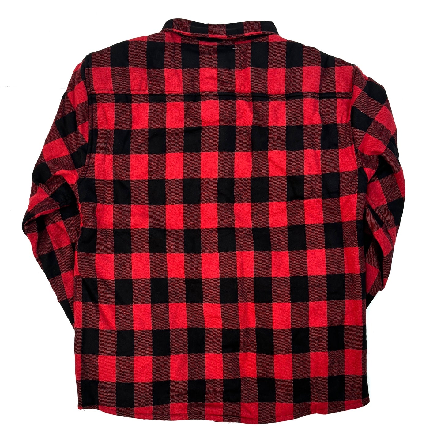 BLEECKER & MERCER Flannel Long Sleeve Jacket - Red