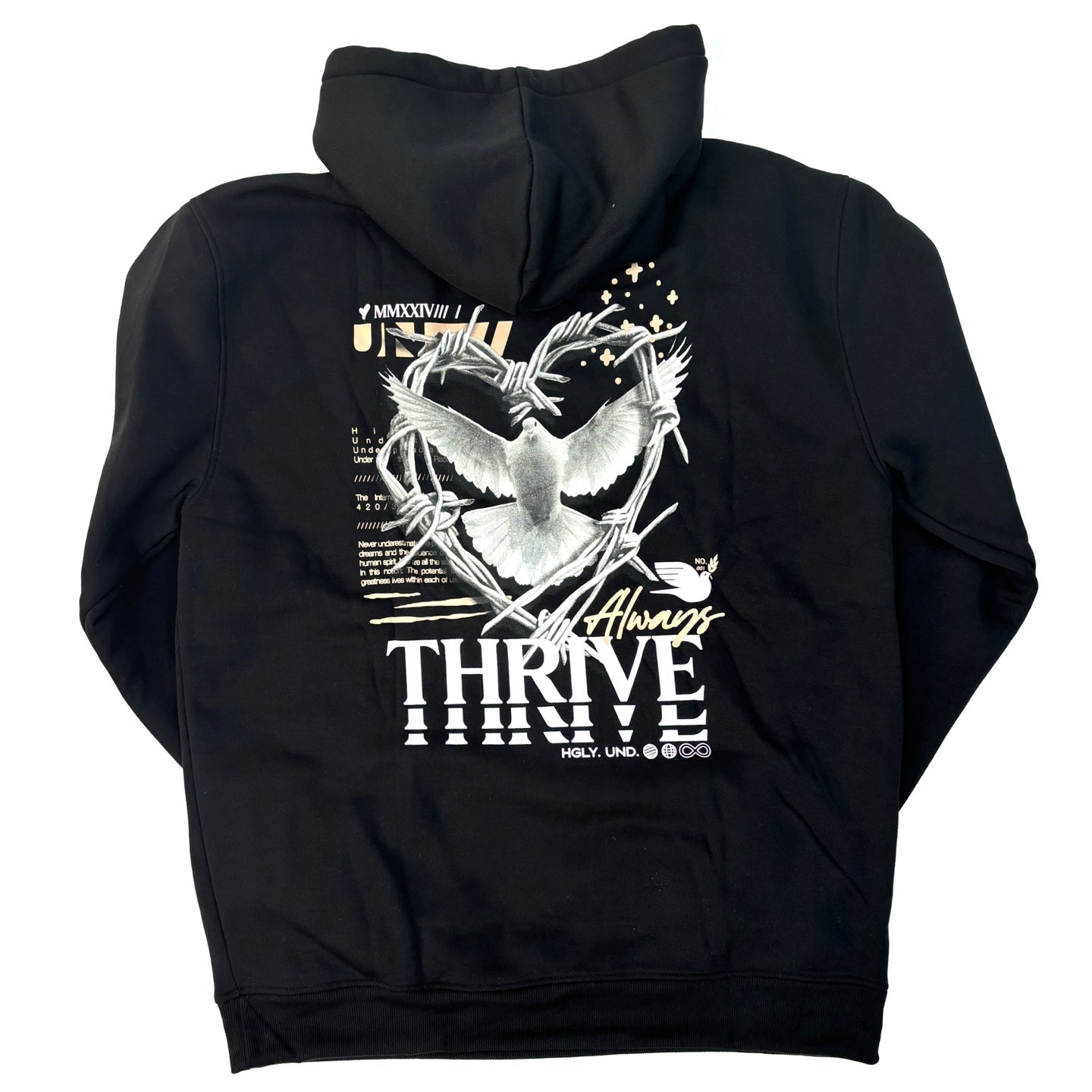 HIGHLY UNDRTD Thrive Graphic Hoodie