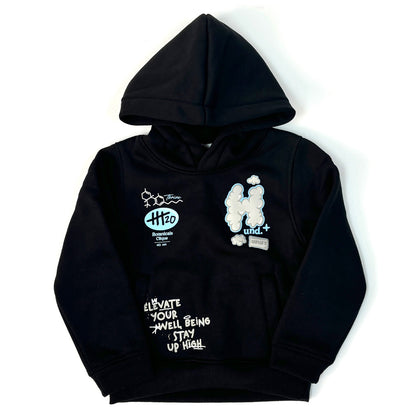 HIGHLY UNDRTD Lift The World Kid Graphic Hoodie