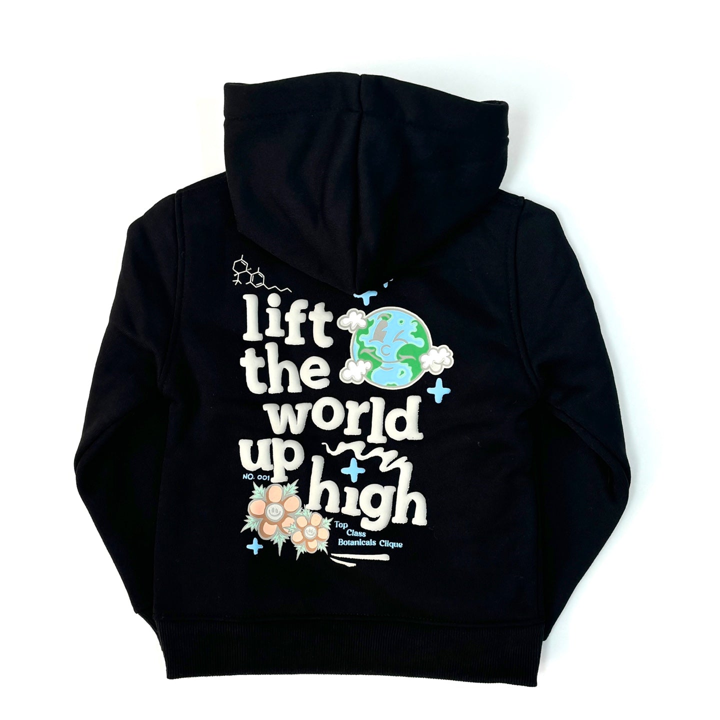 HIGHLY UNDRTD Lift The World Kid Graphic Hoodie