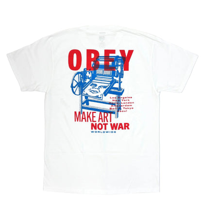 OBEY Printing Press Make Art Classic T-Shirt