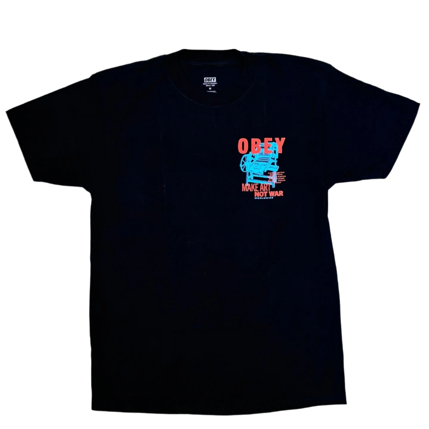 OBEY Printing Press Make Art Classic T-Shirt