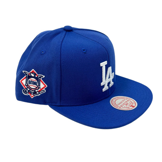 MITCHELL & NESS MLB Los Angeles Dodgers League Patch Snapback Hat