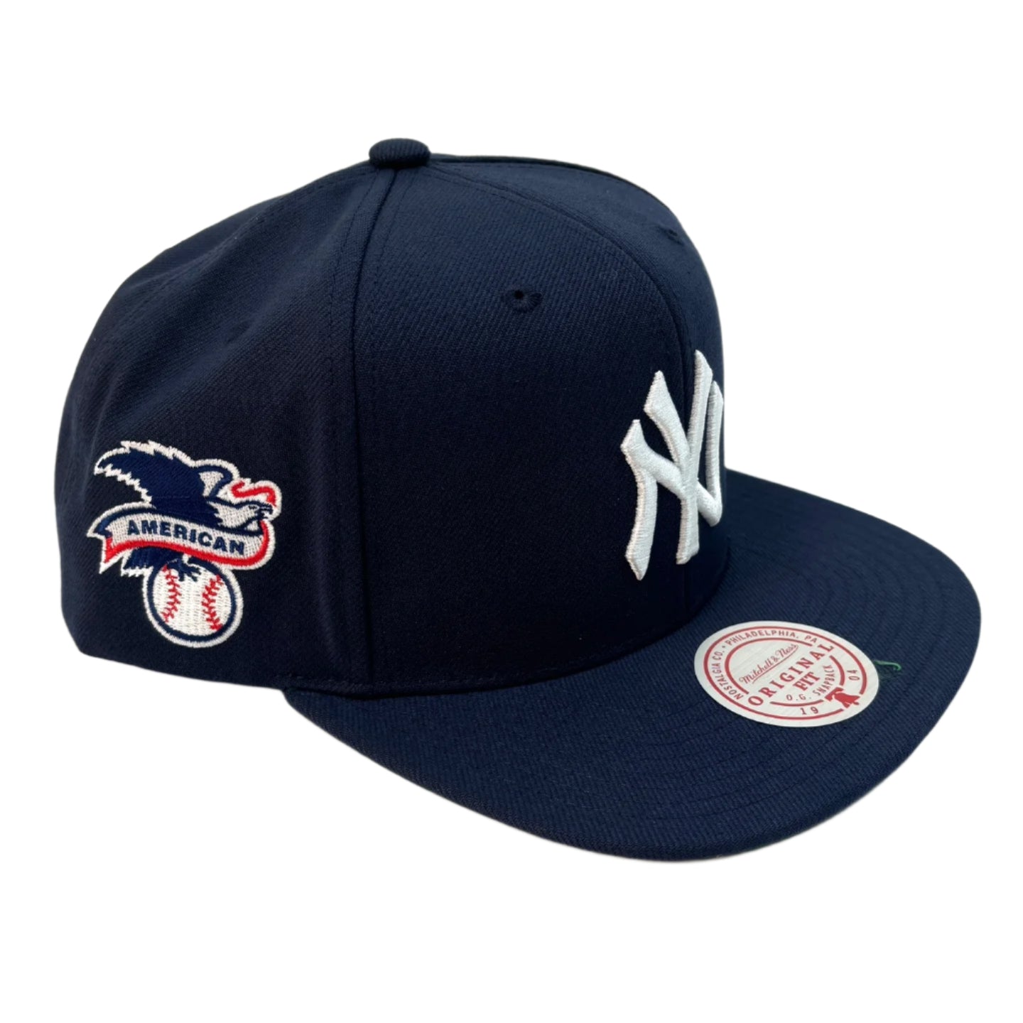 MITCHELL & NESS MLB New York Yankees League Patch Snapback Hat