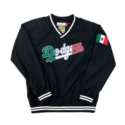 MITCHELL & NESS MLB Los Angeles Dodgers Mexico Nylon Pullover Jacket