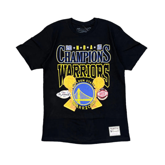 MITCHELL & NESS NBA 2015 Champions Golden State Warriors T-shirt