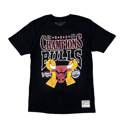 MITCHELL & NESS NBA 1998 Champions Chicago Bulls T-shirt