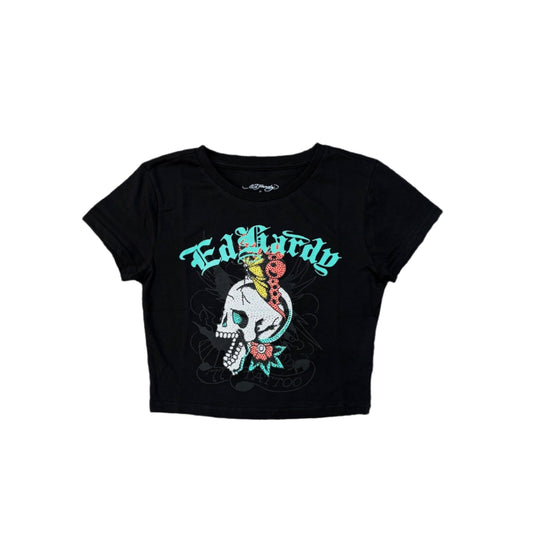 ED HARDY Skull Baby Tee