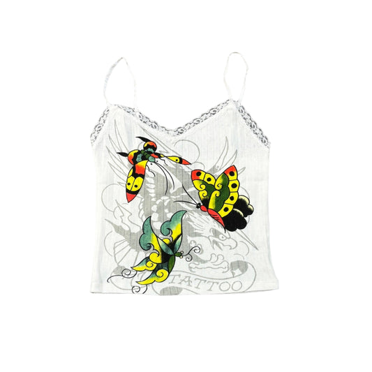 ED HARDY Butterfly Tank Top