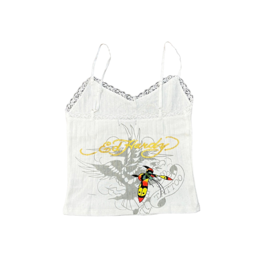 ED HARDY Butterfly Tank Top