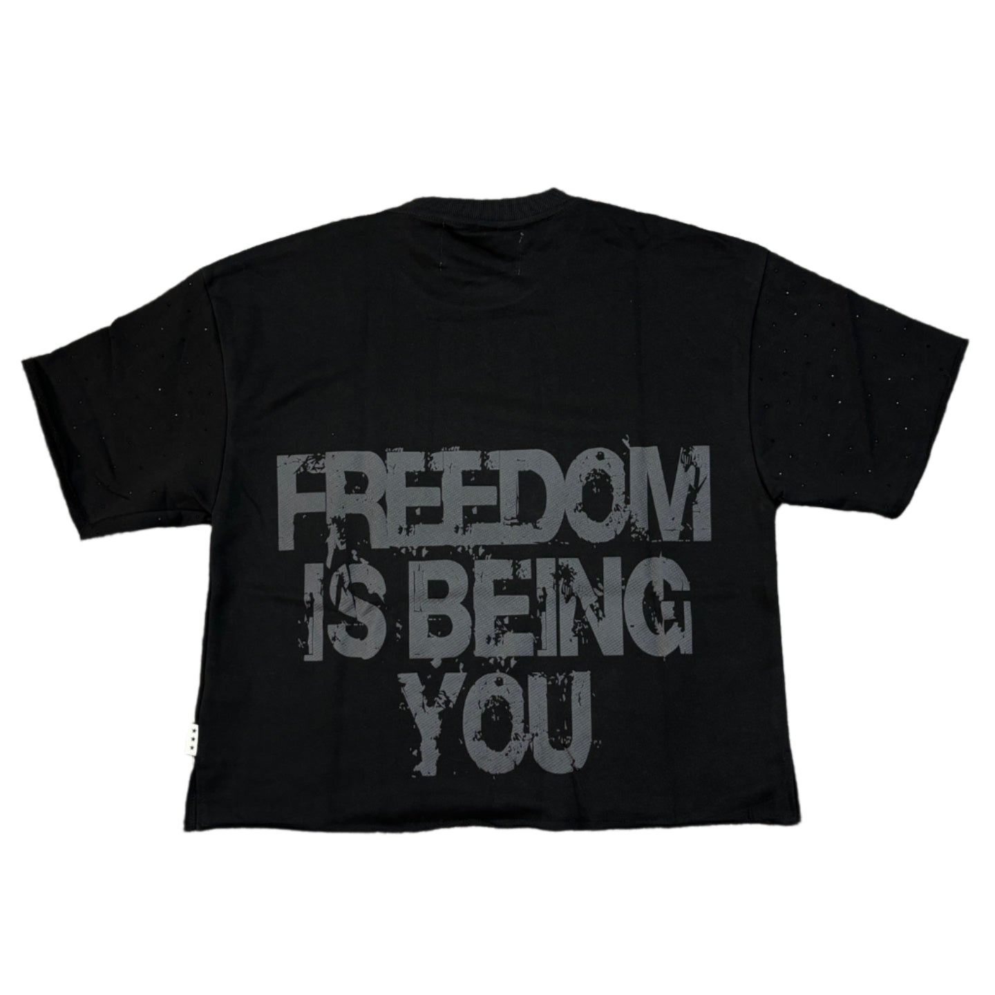 BKYS Freedom F-Terry Cropped Tee