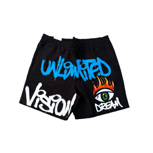 REBEL MINDS Unlimited Vision Graphic Shorts