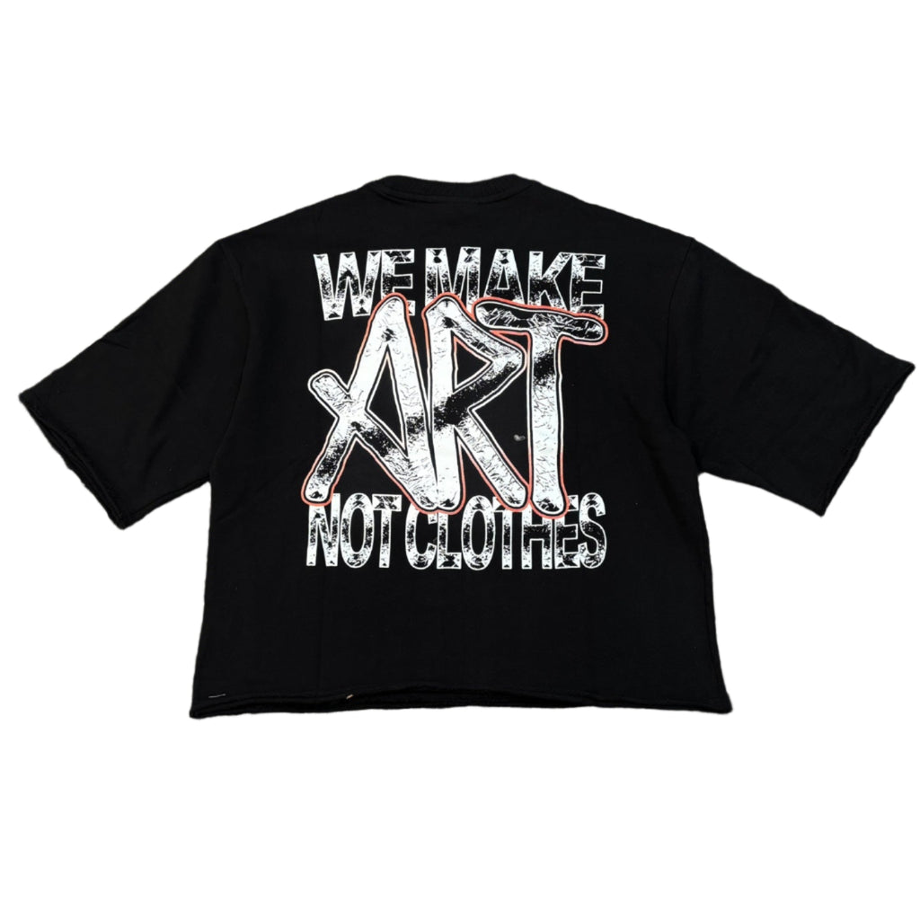 KLOUD9 Make Art Cropped Graphic T-shirt