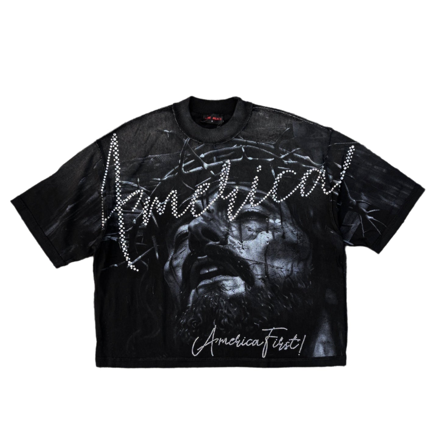 RARE PEACE America First Cropped Tee
