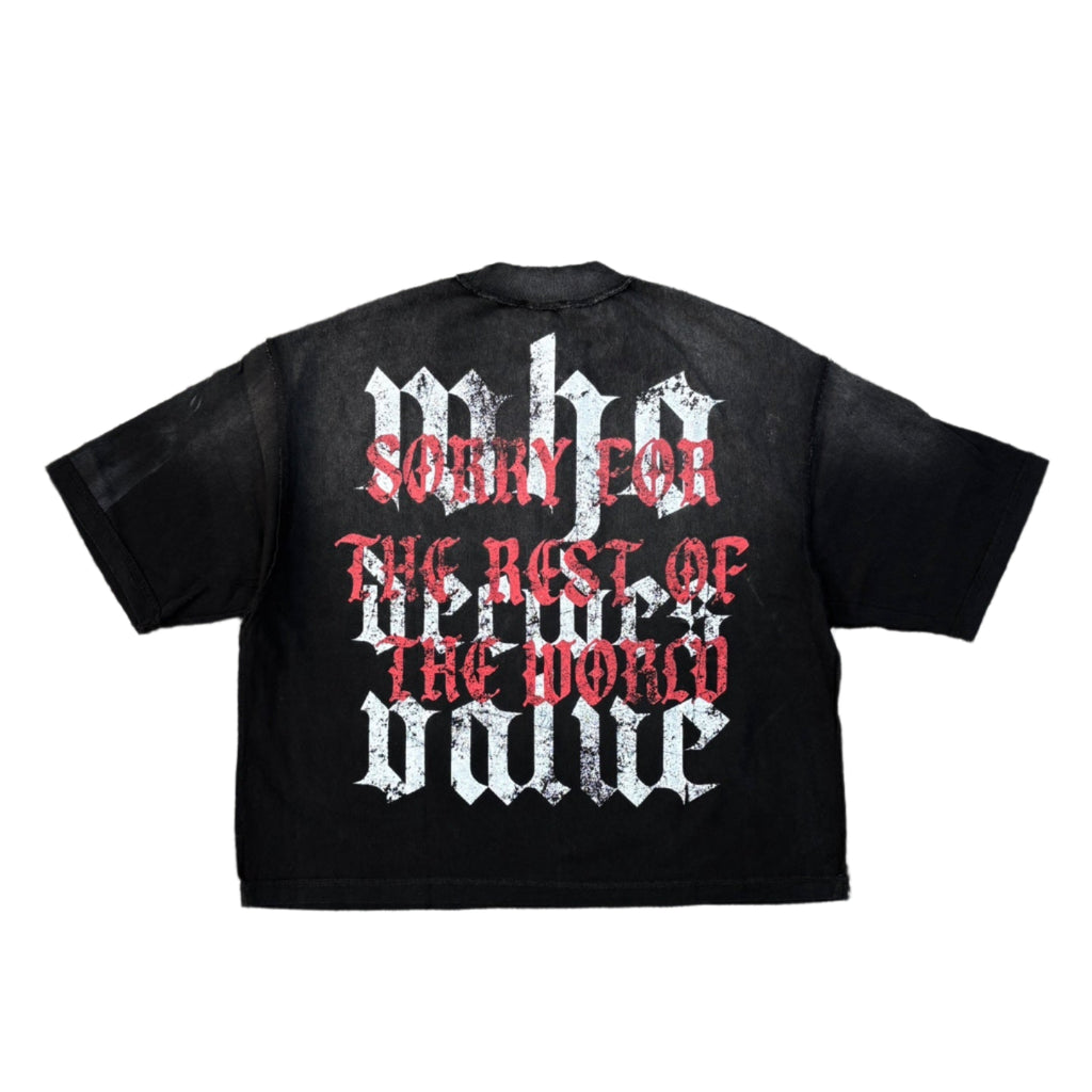 RARE PEACE America First Cropped Tee