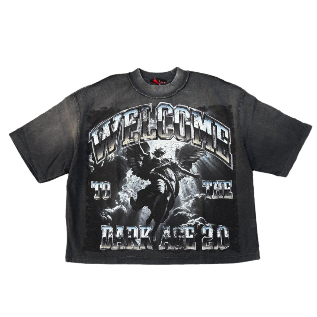 RARE PEACE Dark Age Cropped Tee