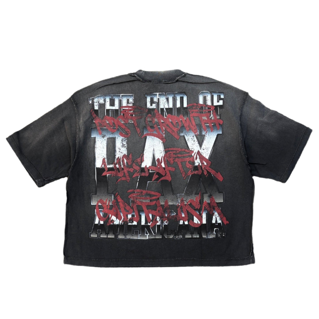 RARE PEACE Dark Age Cropped Tee