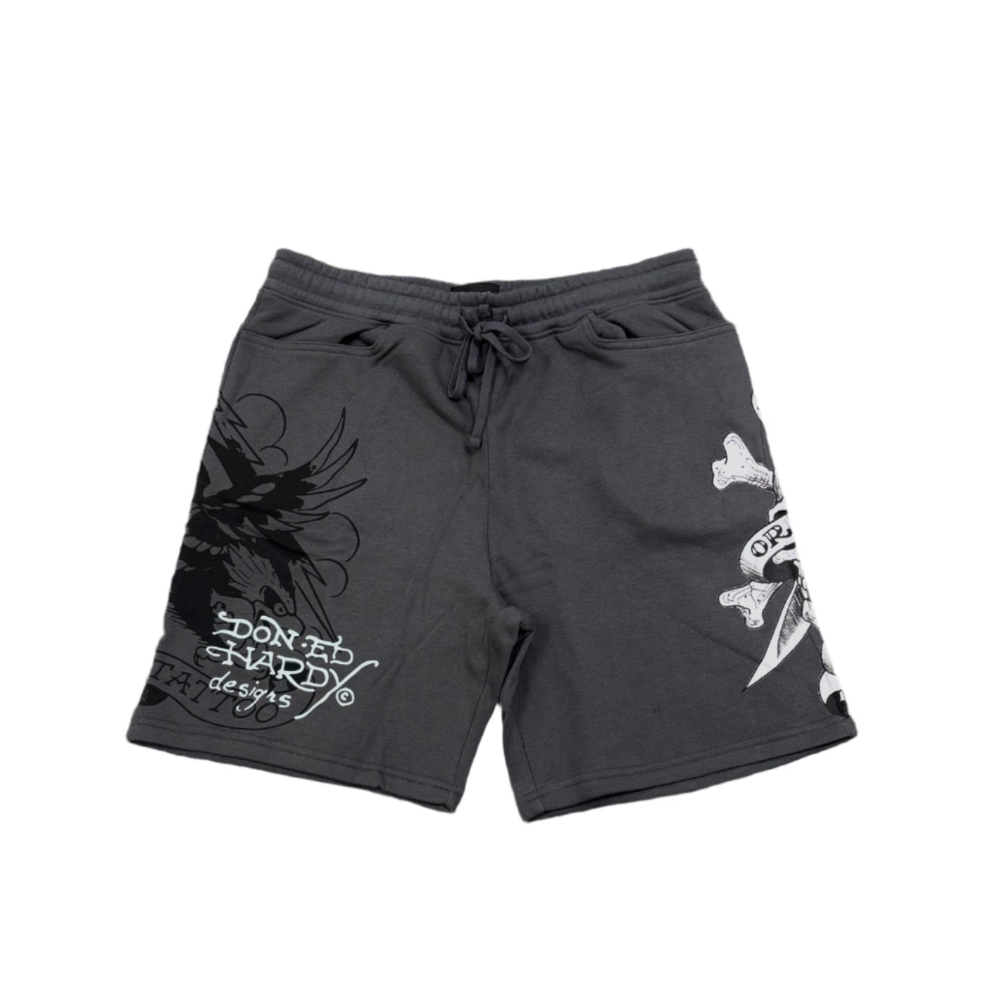 ED HARDY DG Skull Fleece Short