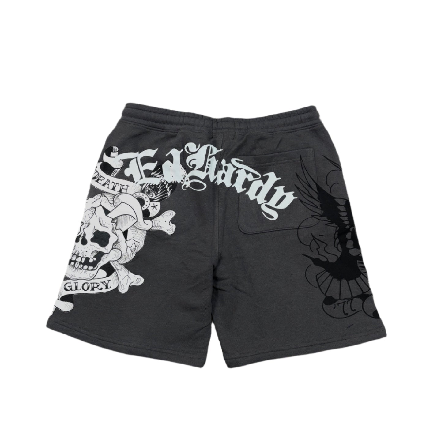 ED HARDY DG Skull Fleece Short