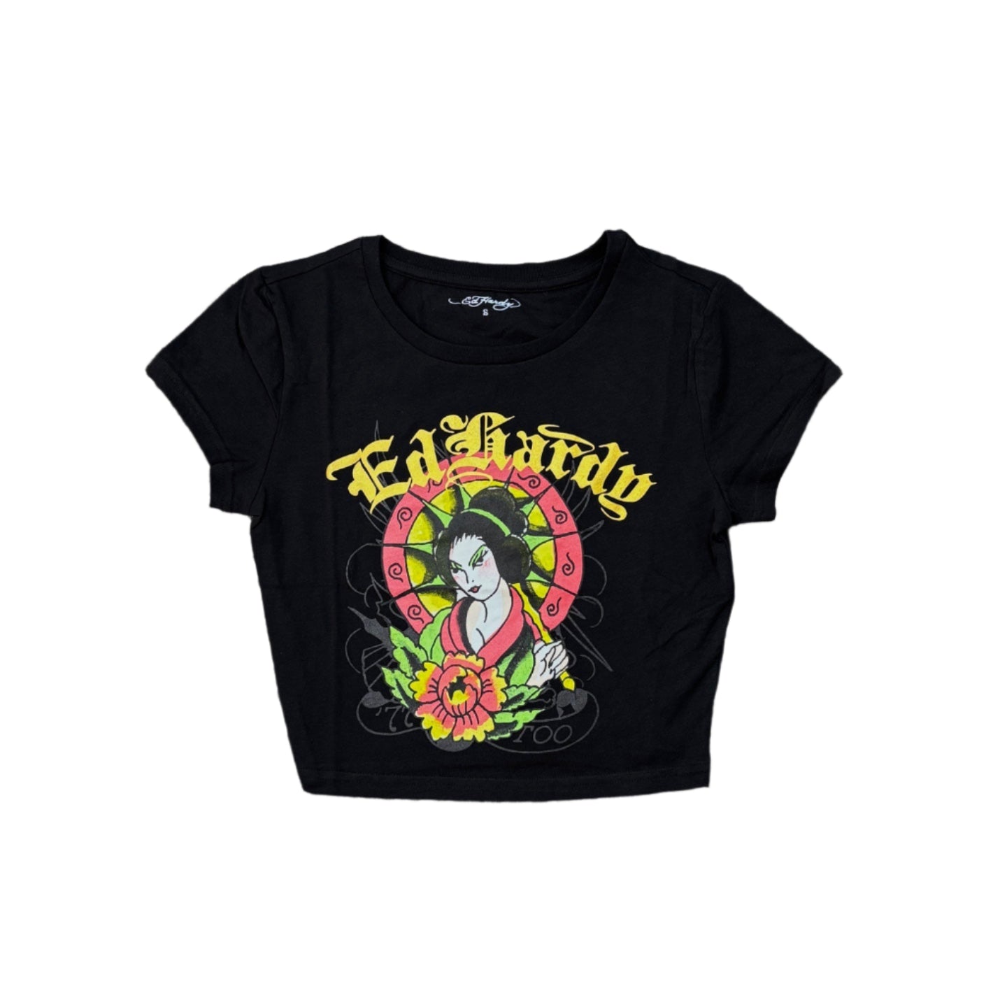 ED HARDY Geisha Baby Tee