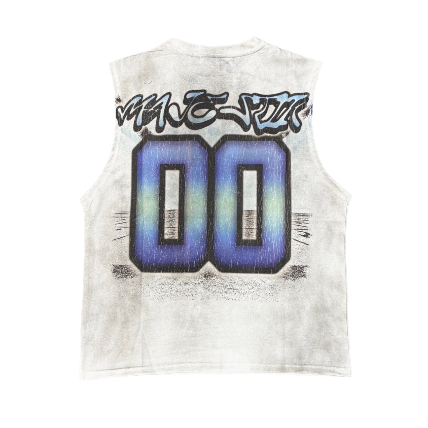 MAJESTIK The World Shark Graphic Tank Top