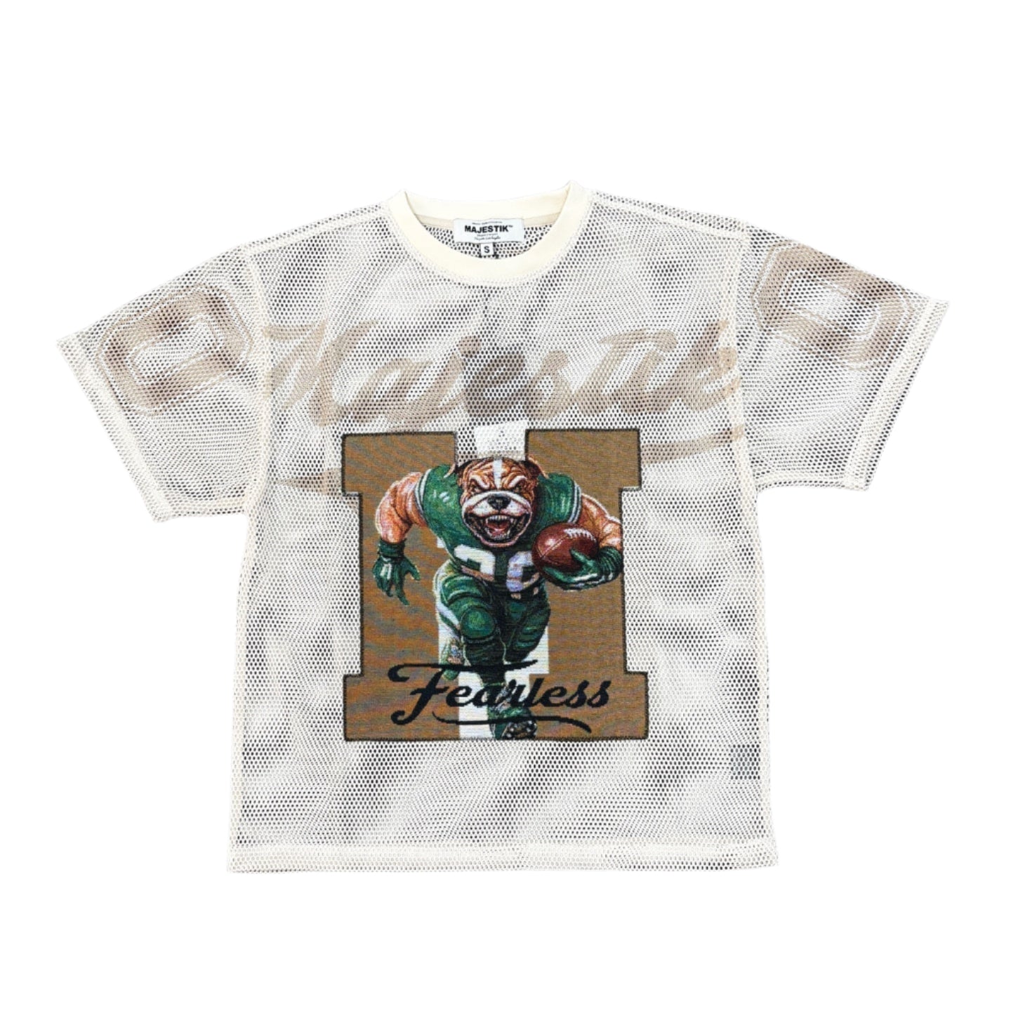 MAJESTIK Fearless Dog Mesh Tee