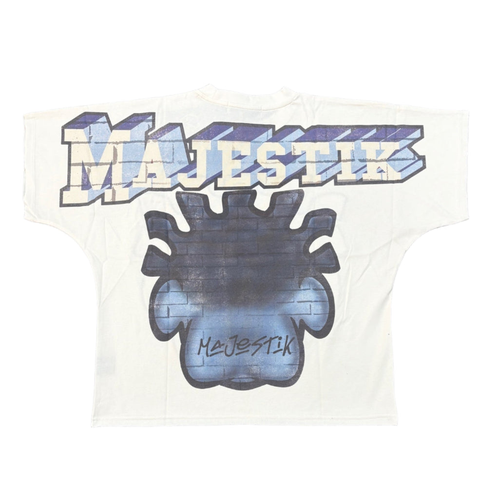 MAJESTIK Grillz Graphic Crop Tee