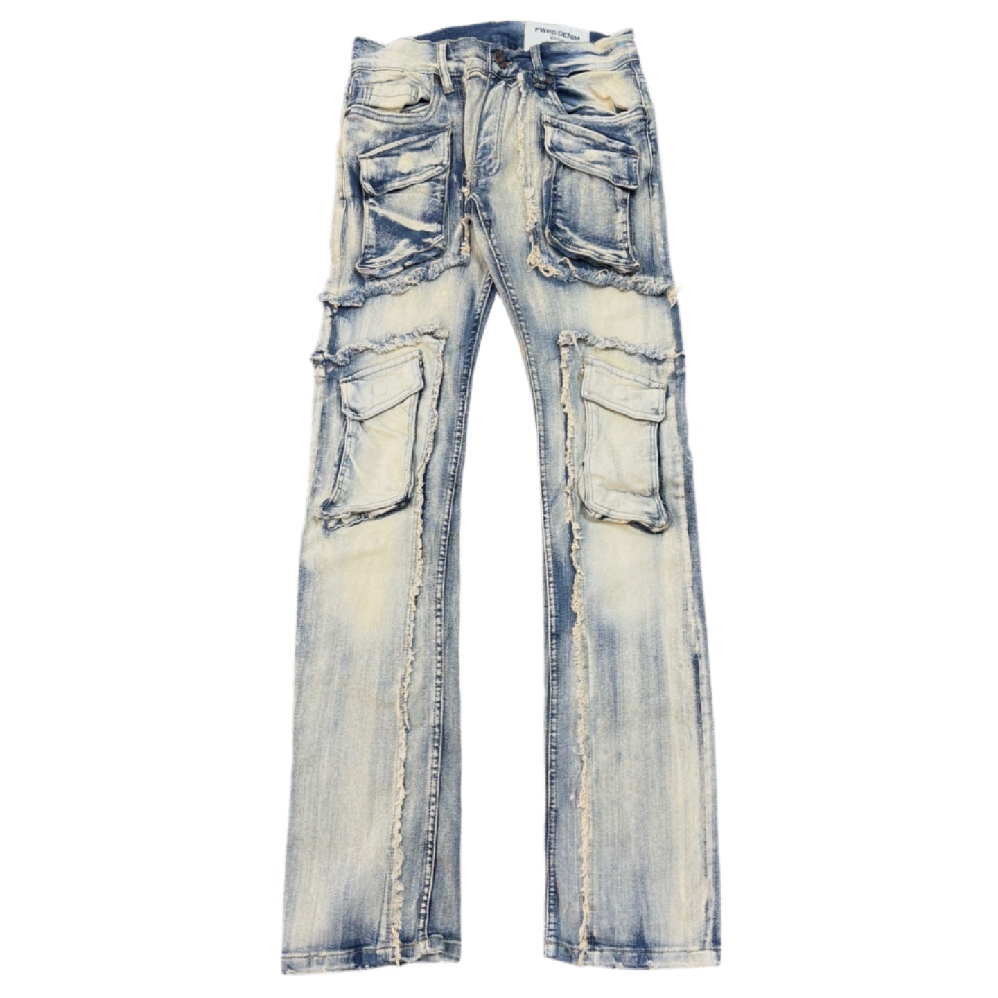 EVOLUTION Stacked Jeans - Ice Tint