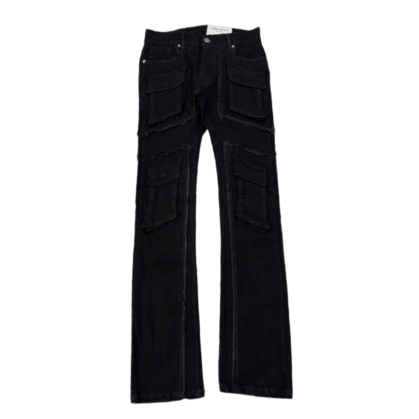 EVOLUTION Stacked Jeans - Jet Black