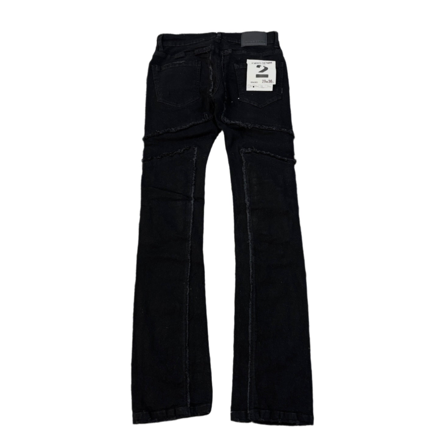 EVOLUTION Stacked Jeans - Jet Black