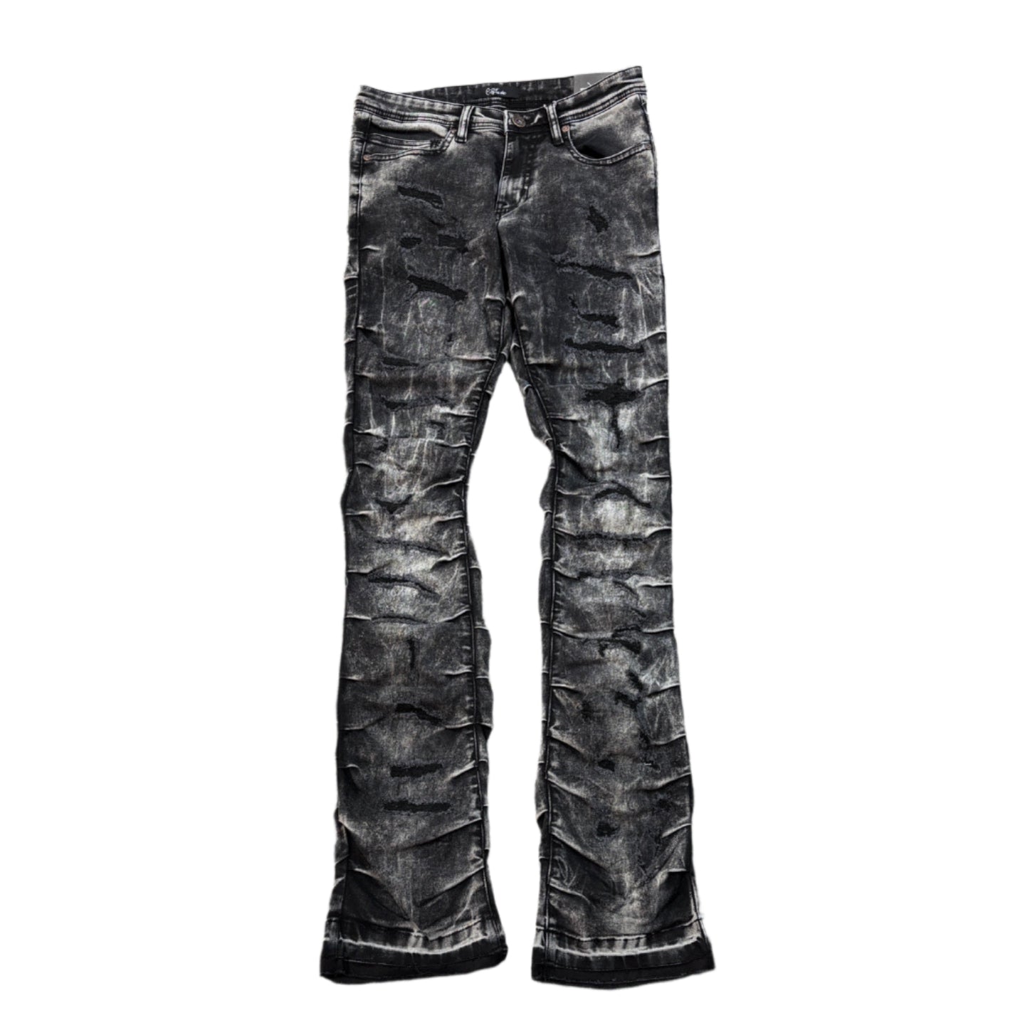 KINDRED CLOTHING Washed Stack Jeans - Black