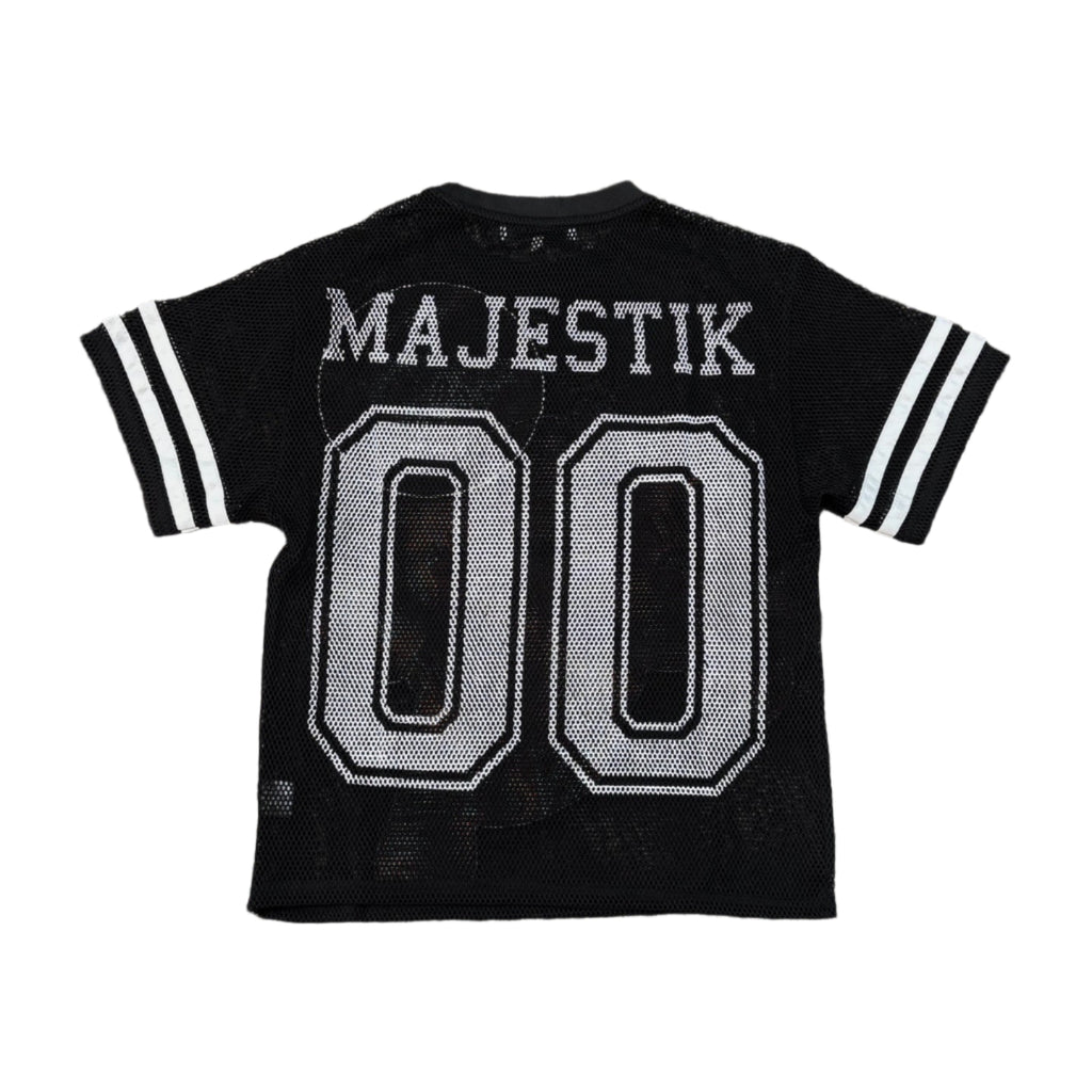 MAJESTIK Fearless Bear Mesh Tee