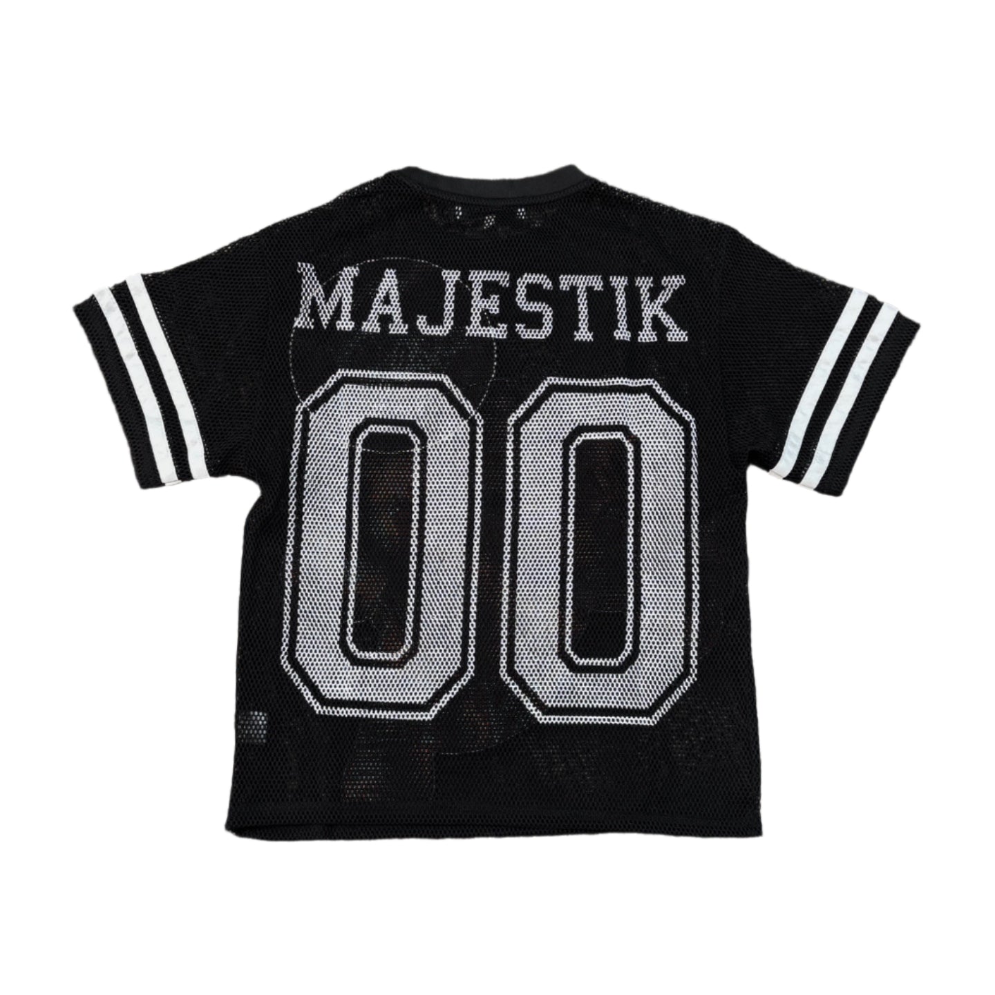MAJESTIK Fearless Bear Mesh Tee
