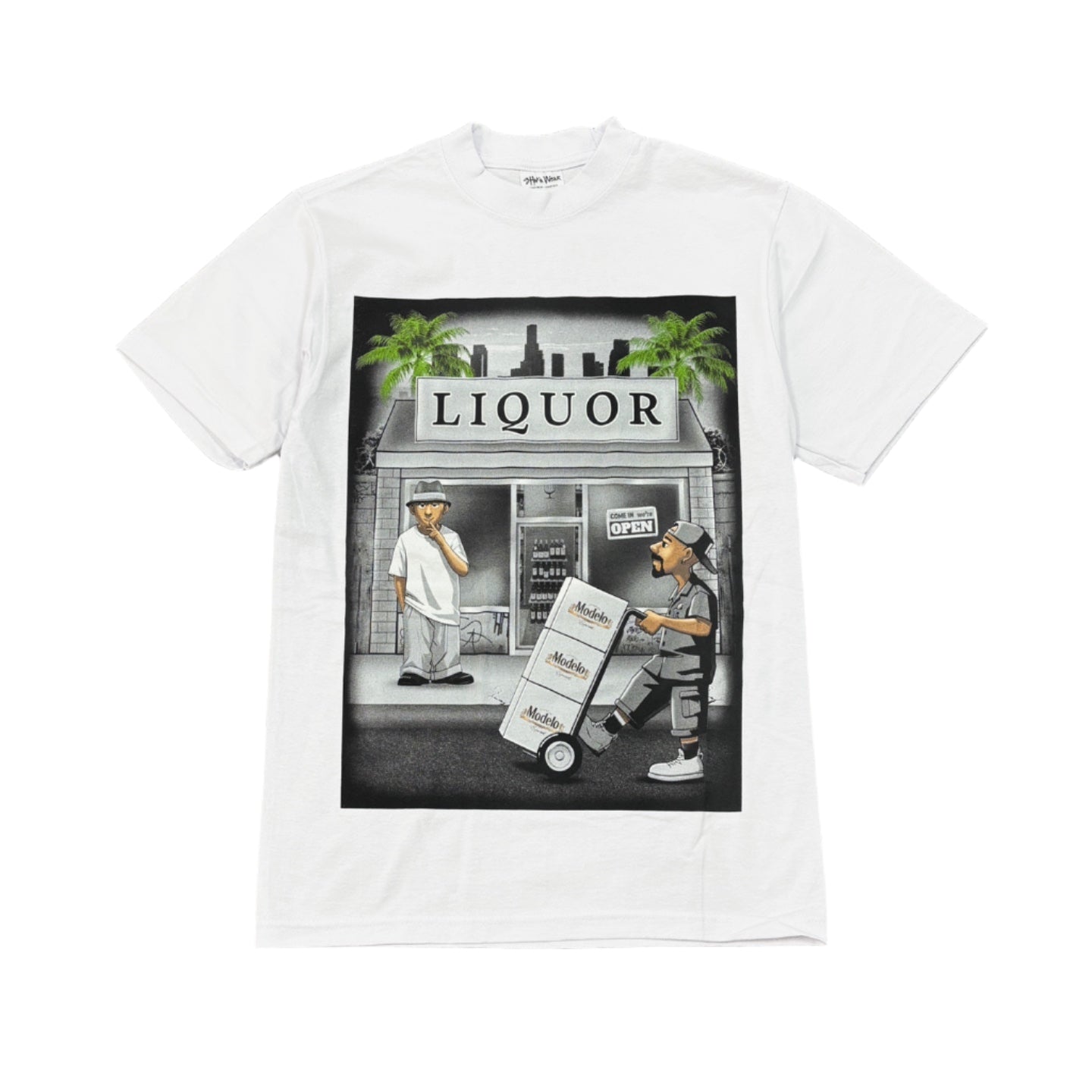BILLIONAIRE Liquor Shop Heavyweight Graphic T-shirt