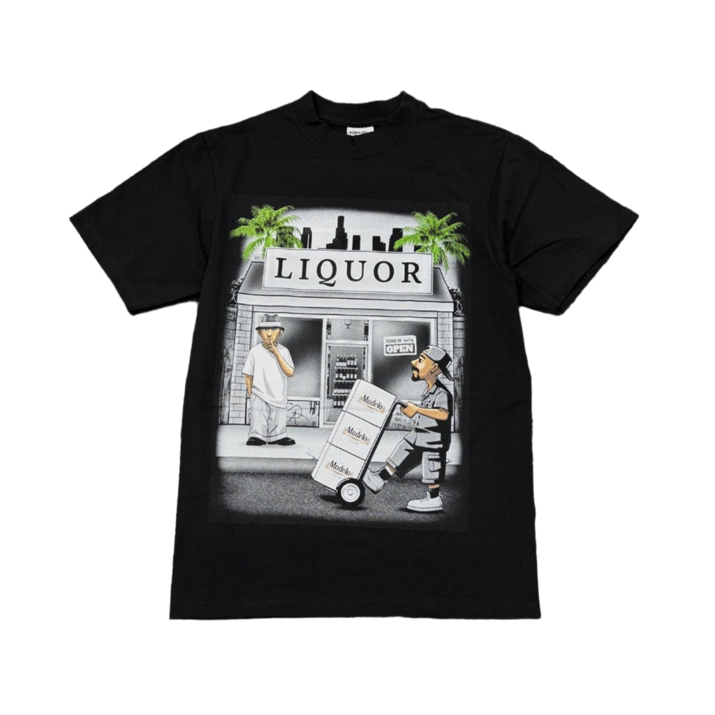 BILLIONAIRE Liquor Shop Heavyweight Graphic T-shirt