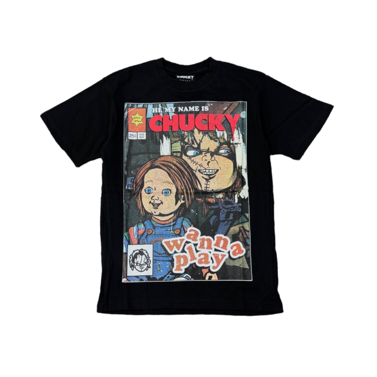 REASON x CHUCKY Cover Graphic T-shirt