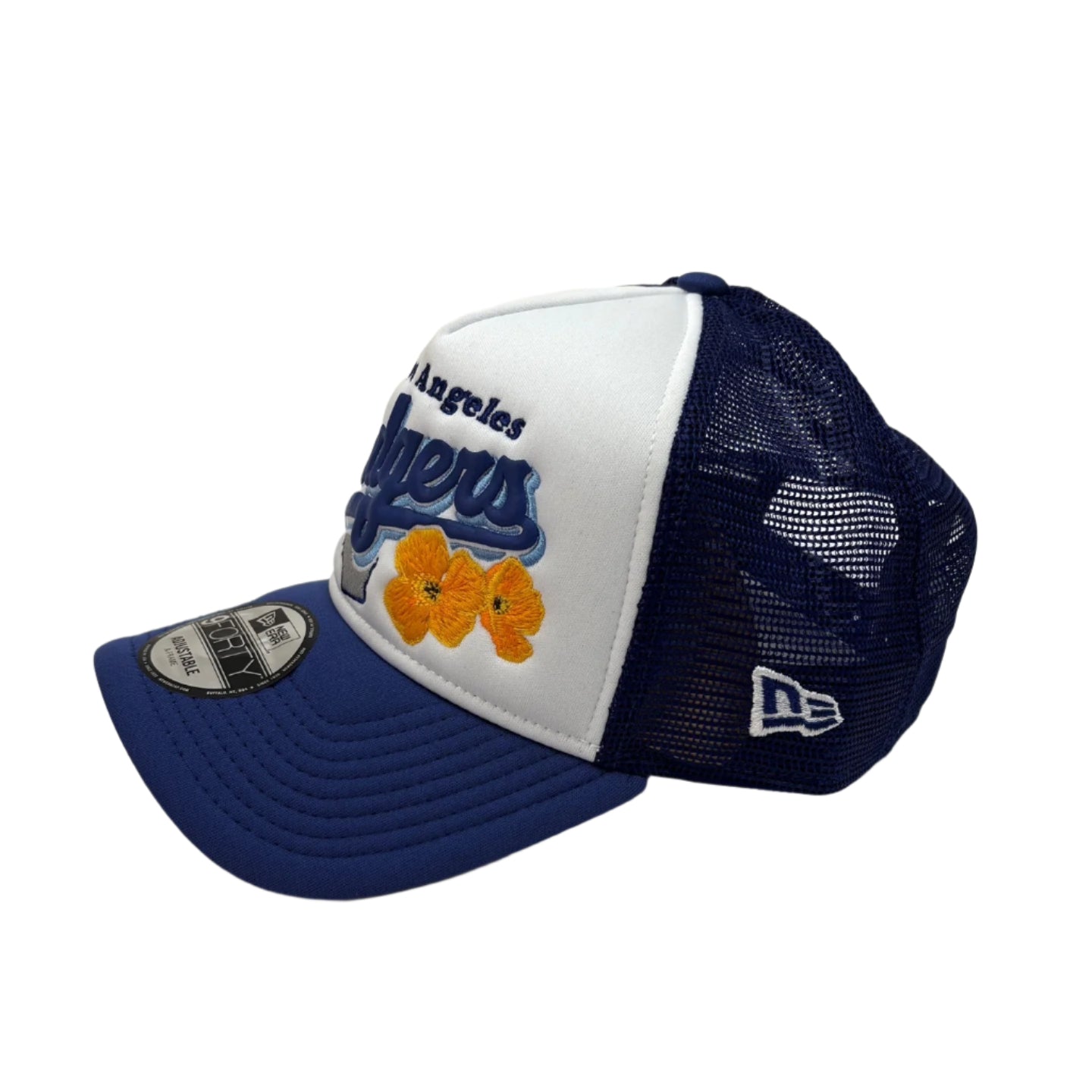 NEW ERA Los Angeles Dodgers State Flower 9FORTY A-Frame Snapback