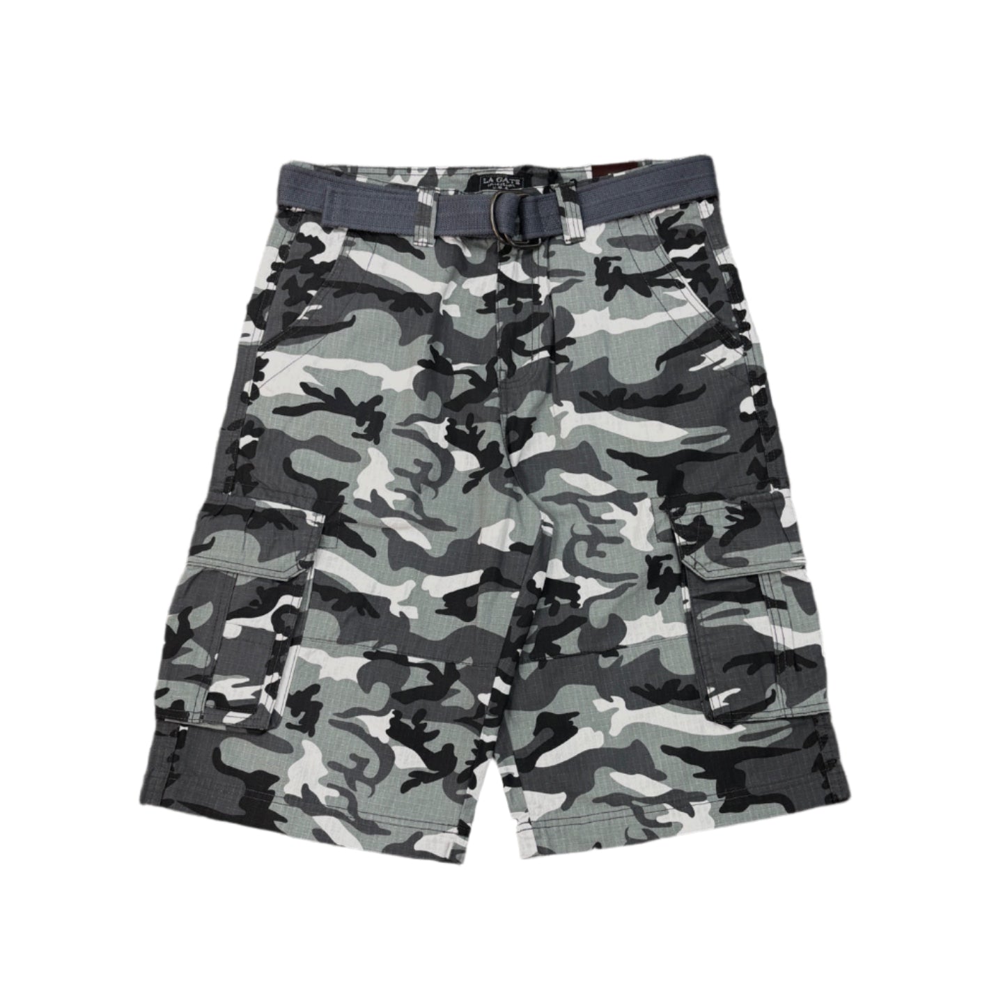 Camoflauge Military Cargo Shorts with Pockets