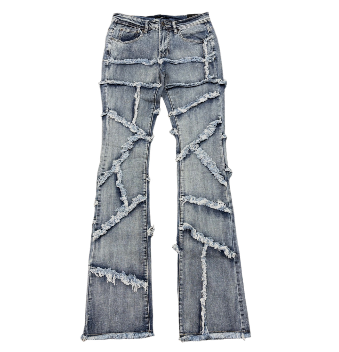 KINDRED Line Ripped Stacked Jean