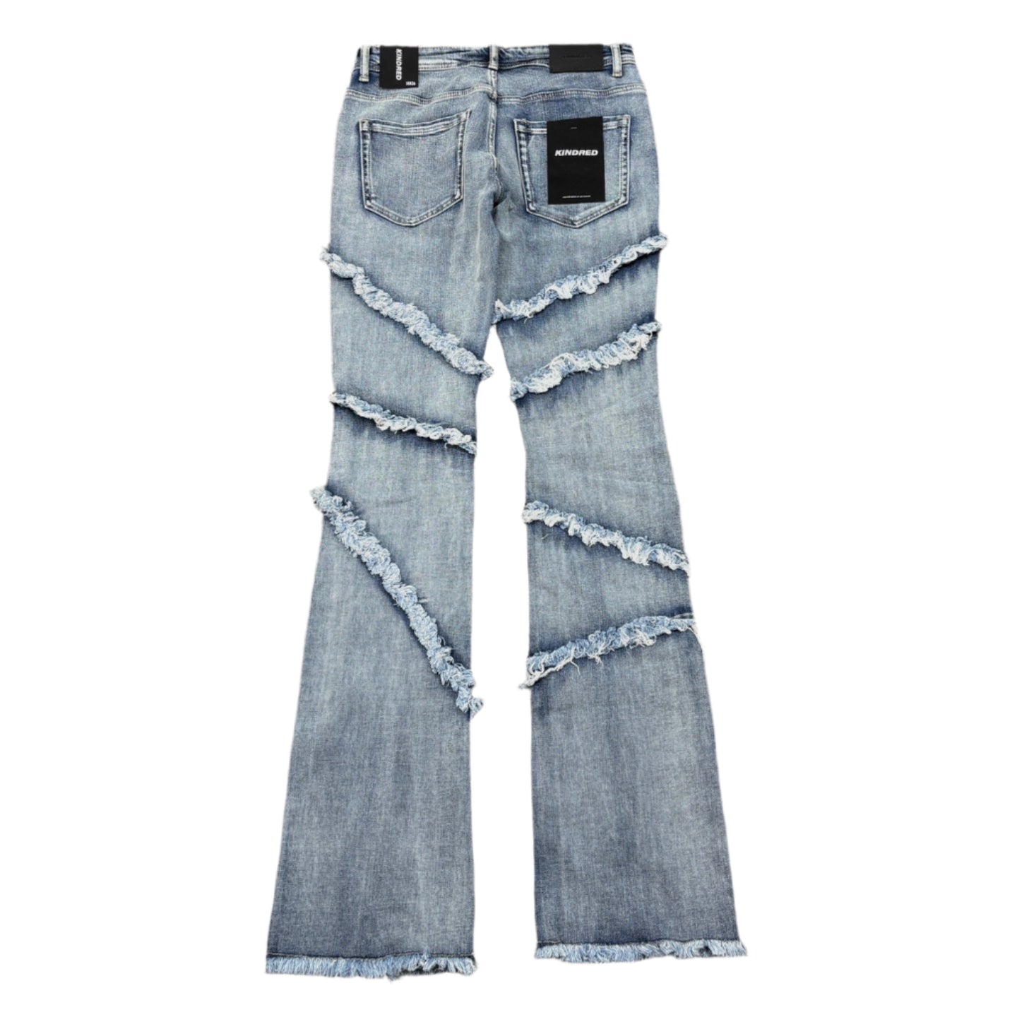 KINDRED Line Ripped Stacked Jean