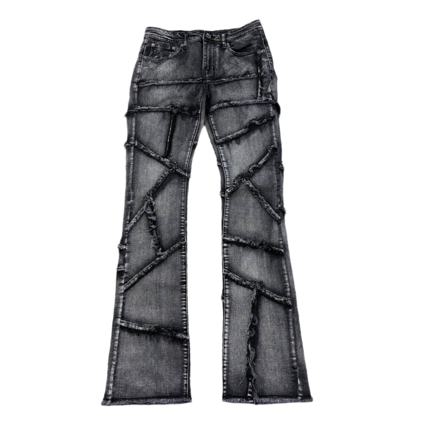 KINDRED Line Ripped Stacked Jean